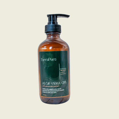 TerraPure Aloe Vera Gel with Green Tea Extract (250mL)