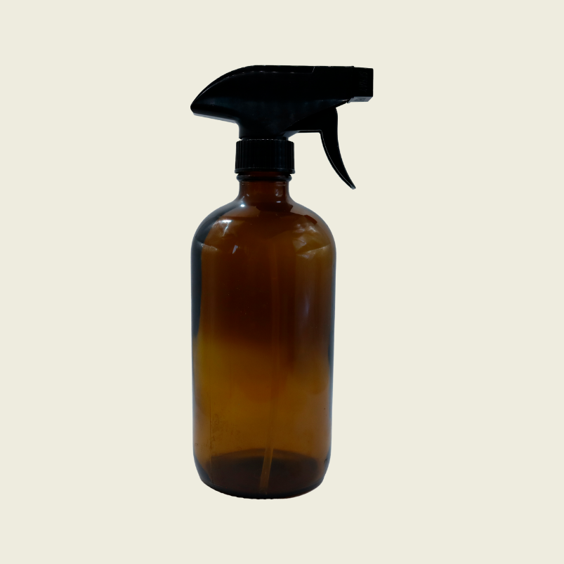 Amber Glass Bottle 500mL (Spray or Pump)