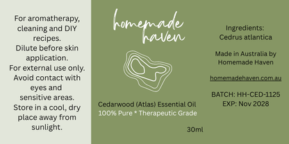 Cedarwood Atlas Essential Oil