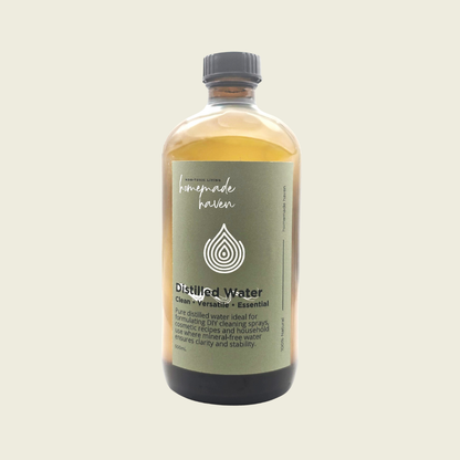 Homemade Haven Distilled Water