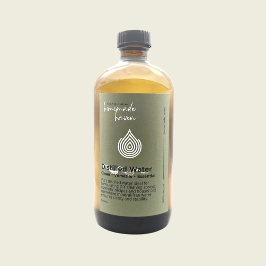 Homemade Haven Distilled Water