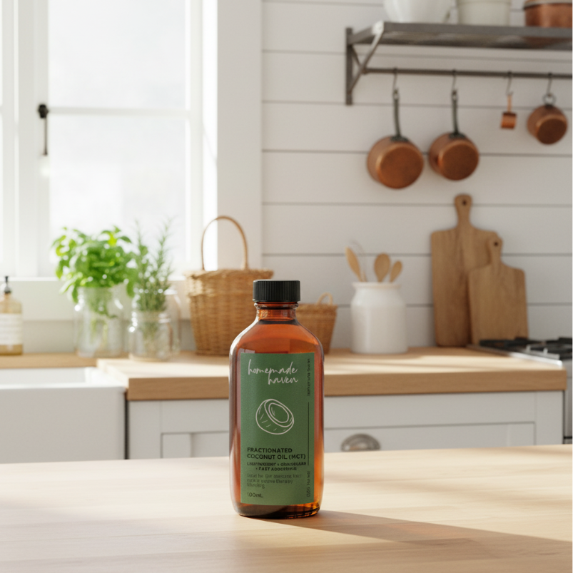 Homemade Haven Fractionated Coconut Oil (MCT)