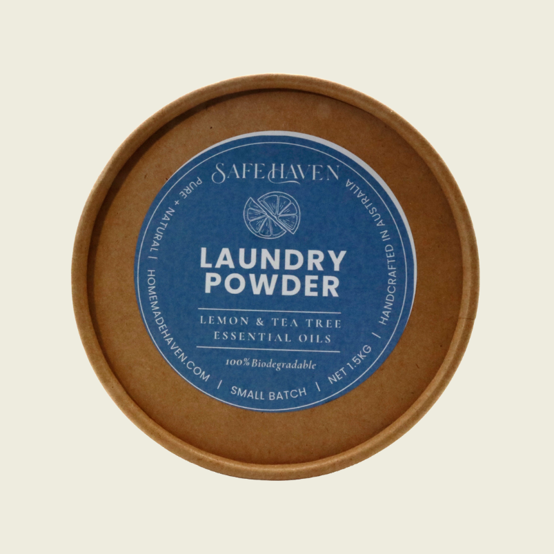SafeHaven Lemon & Tea Tree Laundry Powder