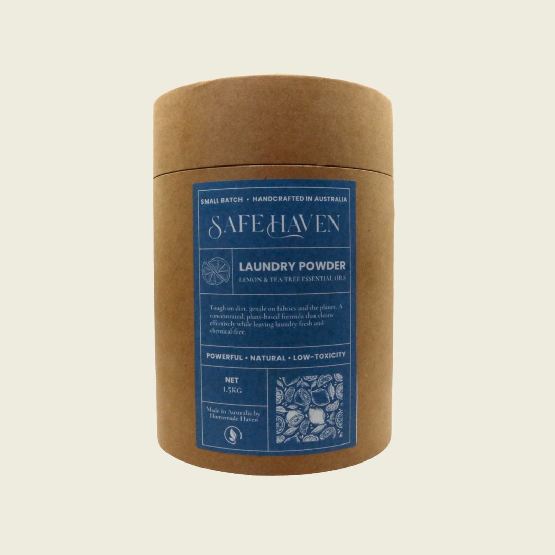 SafeHaven Lemon & Tea Tree Laundry Powder