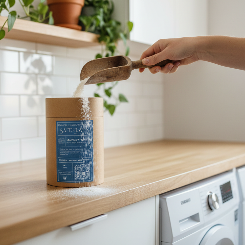 SafeHaven Lemon & Tea Tree Laundry Powder