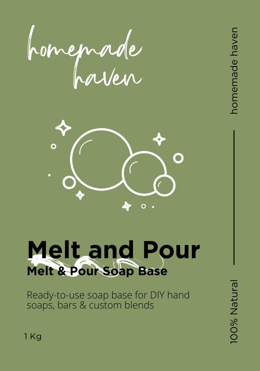 Homemade Haven Melt & Pour Soap Base