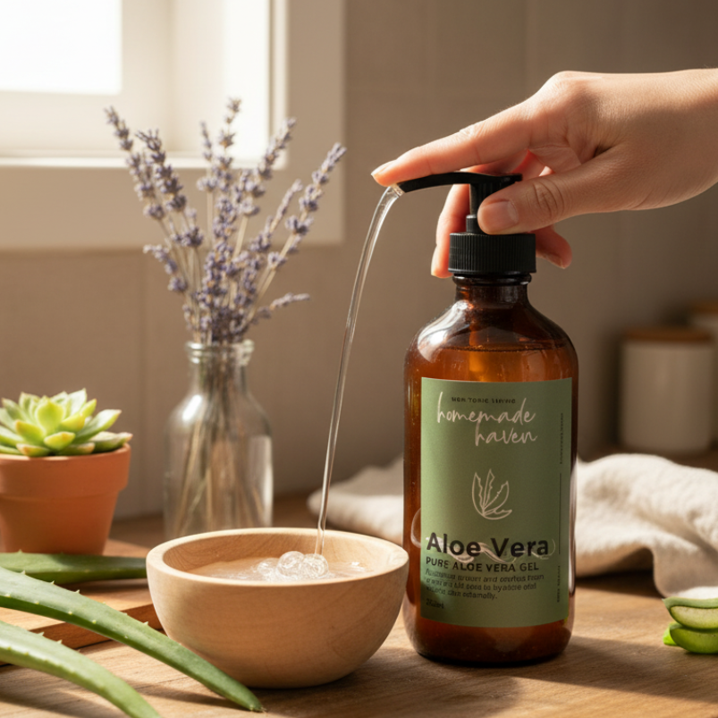Homemade Haven Pure Aloe Vera Gel