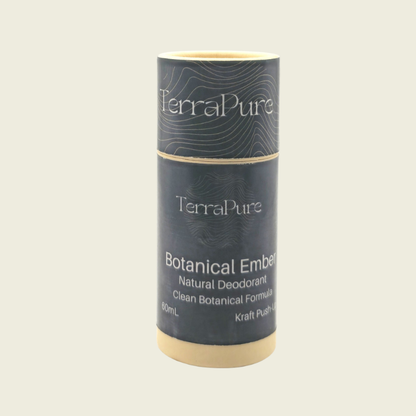 TerraPure Natural Deodorant – 60 mL (Kraft Push-Up)
