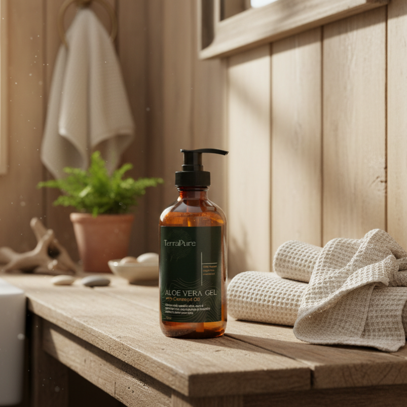 TerraPure Aloe Vera Gel with Coconut Oil