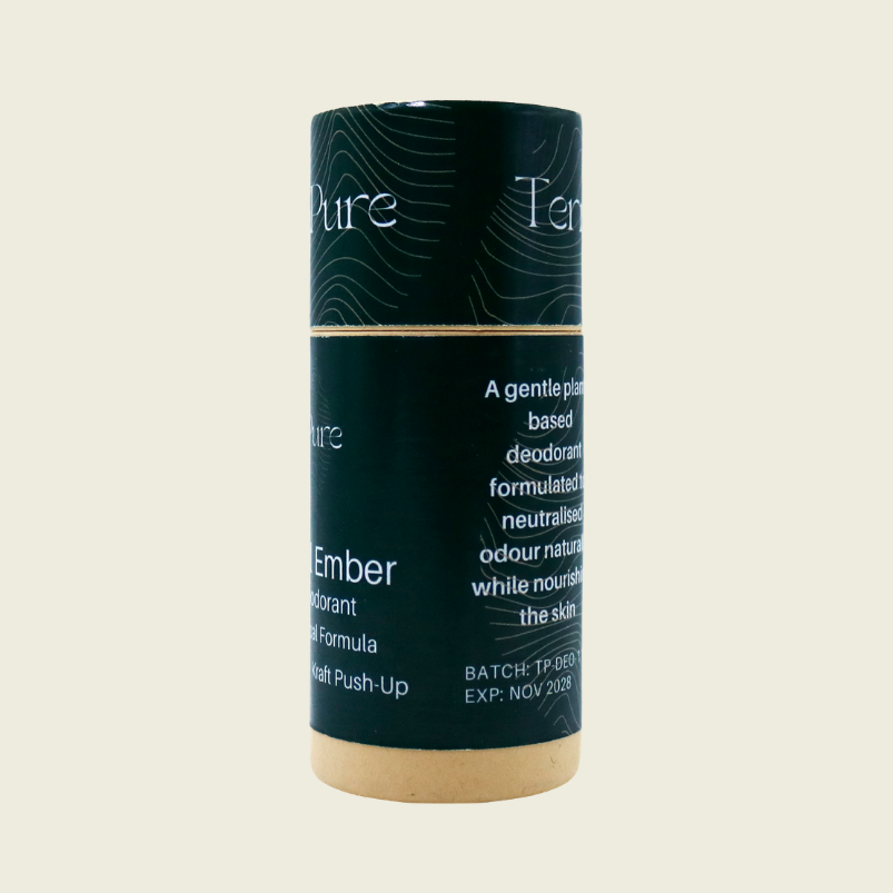 TerraPure Natural Deodorant – 60 mL (Kraft Push-Up)
