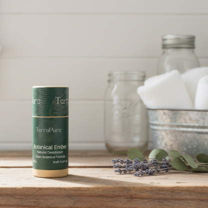 TerraPure Natural Deodorant – 60 mL (Kraft Push-Up)