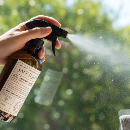 SafeHaven Window Cleaner – Lemon & Eucalyptus
