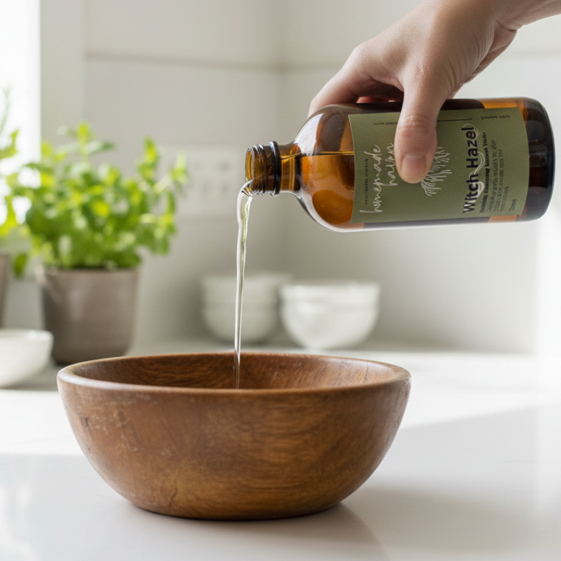 Homemade Haven Witch Hazel Extract (14% Alcohol) Certified Organic